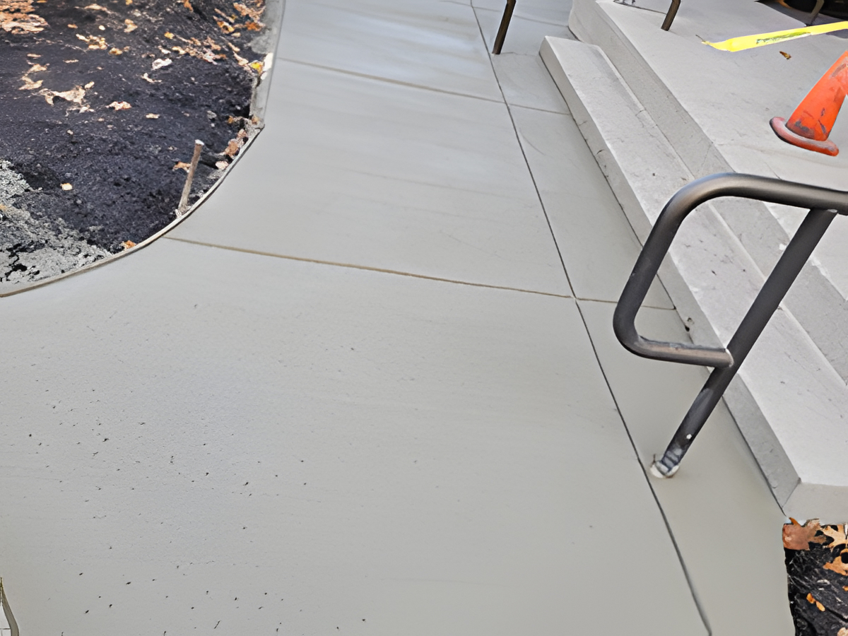 ADA-compliant ramp paving in Indianapolis